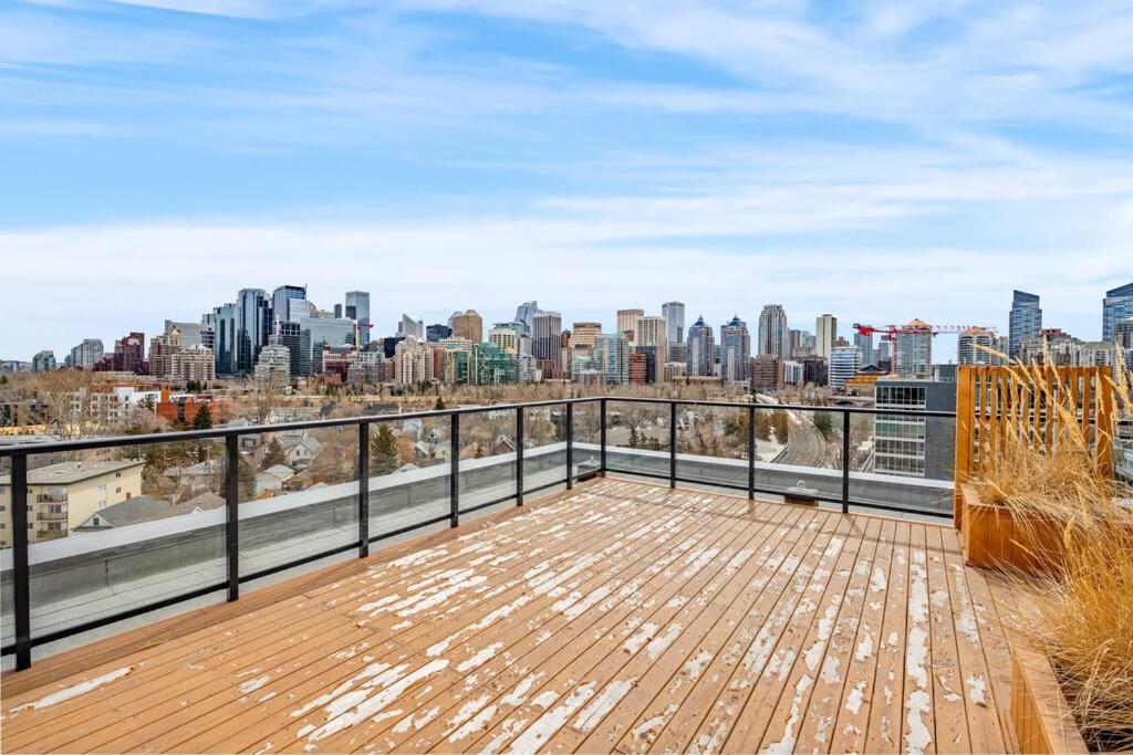 Apartamento Chic 1Br Kensington Unit W/Parking YYC Exterior foto